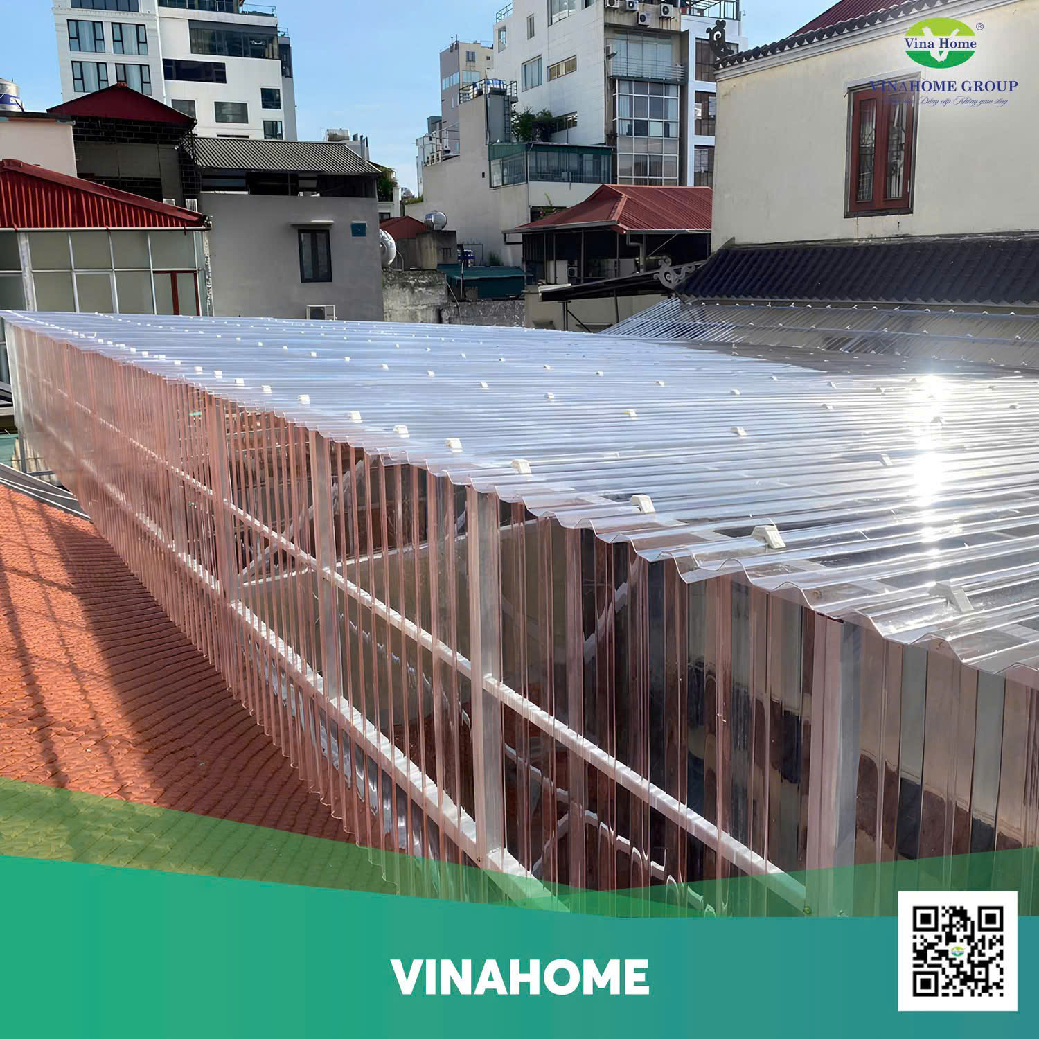 Tấm lợp Polycarbonate VinaHome